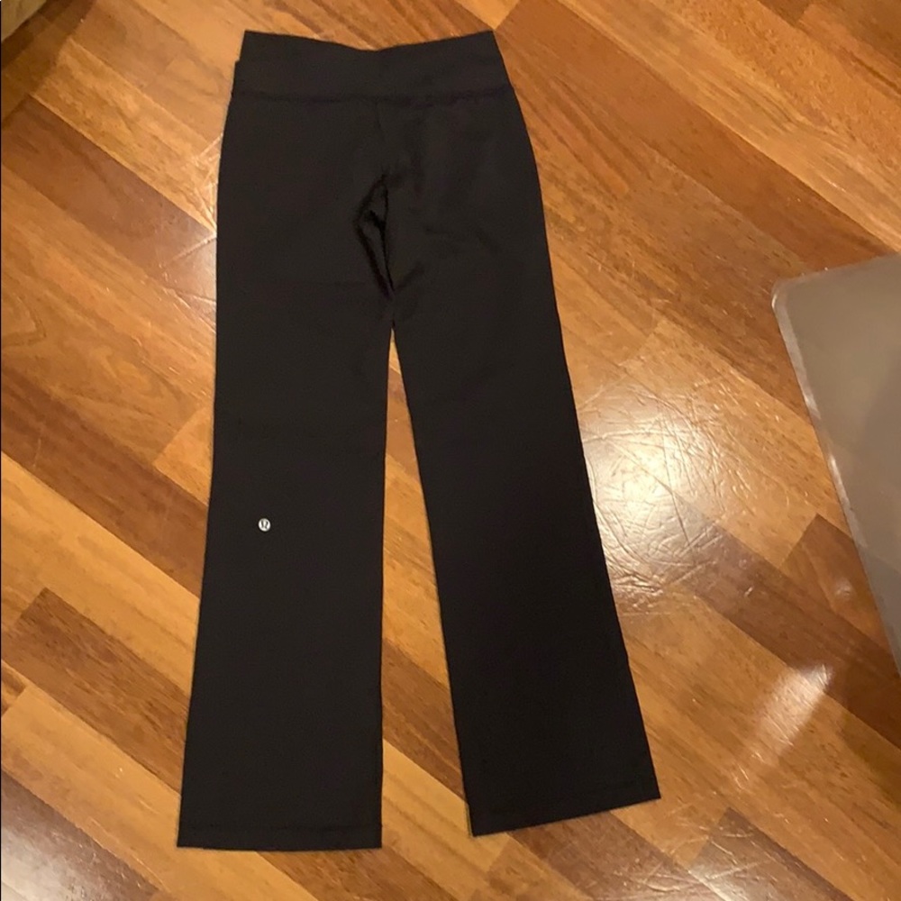 Lululemon Black Flare Leg Size 6